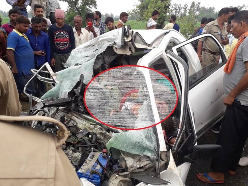 पीलीभीत में भीषण सड़क दुर्घटना, एक ही परिवार के 7 लोगों की मौत