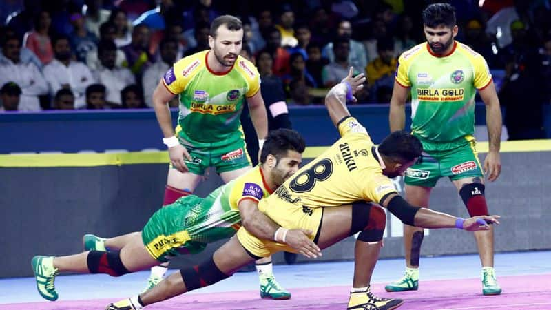 Pro kabaddi 2019 Patna Pirates Beat Telugu Titans by 34-22 points