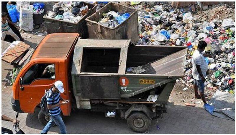 garbage vehicles
