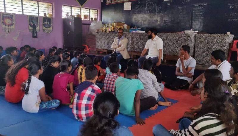 Shivamogga DC started Jeevana Darshana School for Slum Children