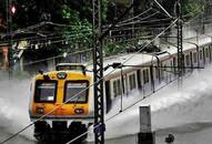 due to heavy rain passenger stuck in train, Plane cancelled in mumbai