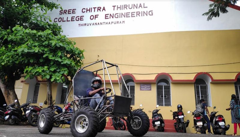 Sree Chitra Thirunal College of Engineering students buggy car