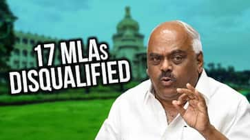 Karnataka Speaker Ramesh Kumar disqualifies 14 more MLAs from Assembly; number of barred legislators now at 17