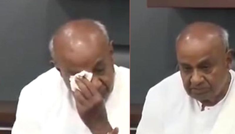 Karnataka Former PM Deve Gowda explains why Congress JDS coalition government collapsed