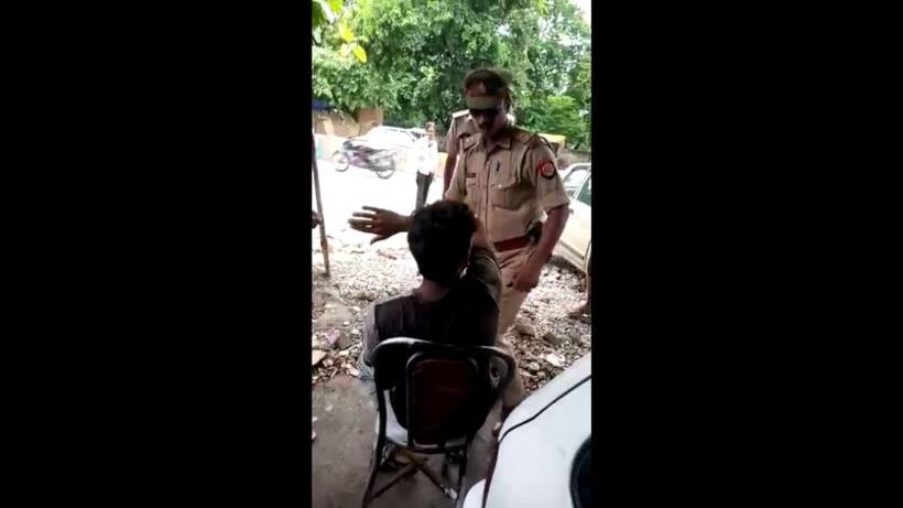 वर्दी वाले की गुंडागर्दी