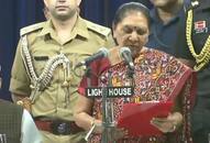 Anandi ben patel take oath as governer of uttar pradesh