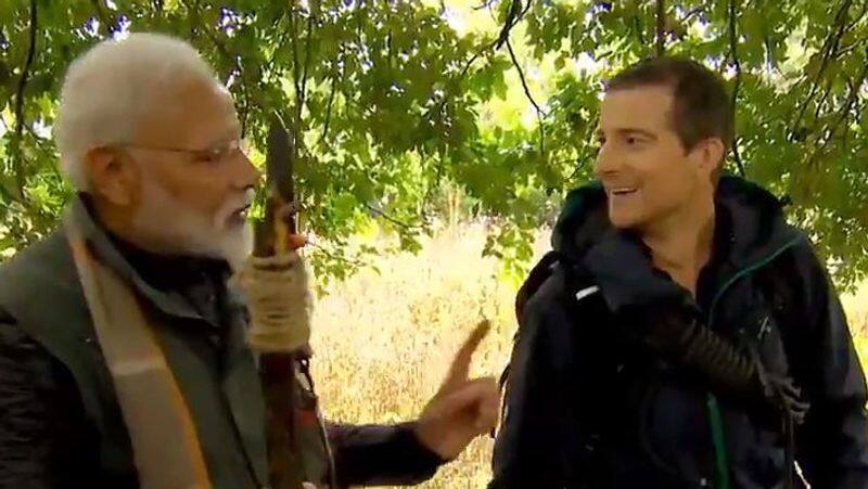 bear grylls about modi man vs wild