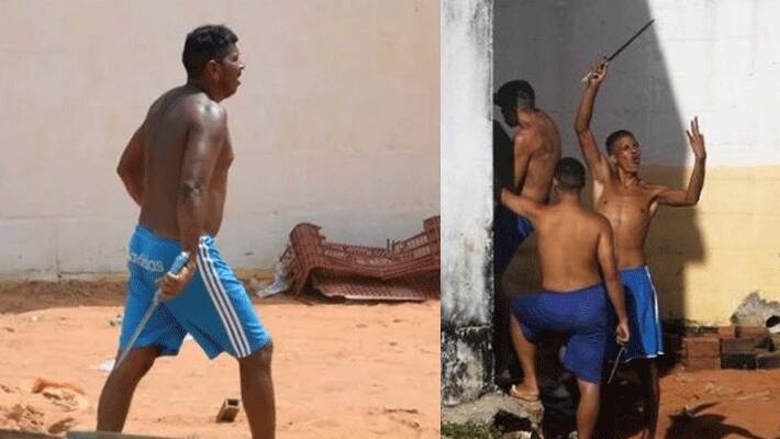 Brazil prison riot... 57 dead... 16 decapitated