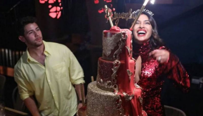 priyanka chopras birthday cake costs more than three lakh rupees