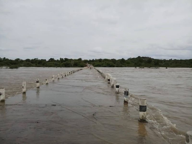 Water Released from Almatti Dam Raichur