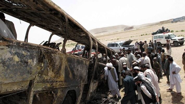 Afghanistan bus bomb blast..35 people kills