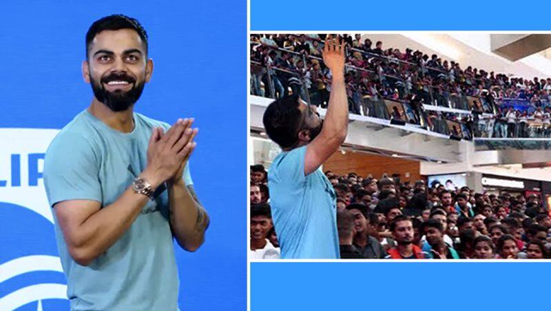 Virat Kohli Amazed by Crazy Fans Shouting..