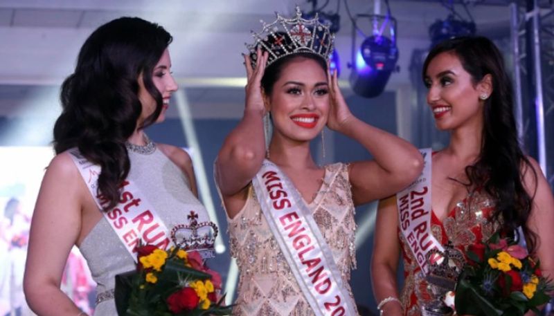 indian origin girl win miss England crown