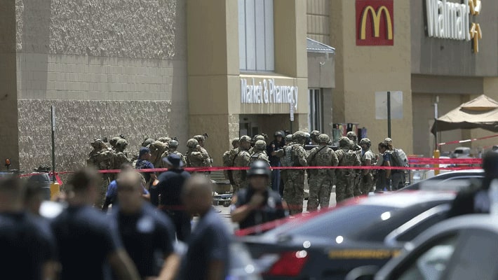 El Paso Walmart shopping center shooting...killing 20 people