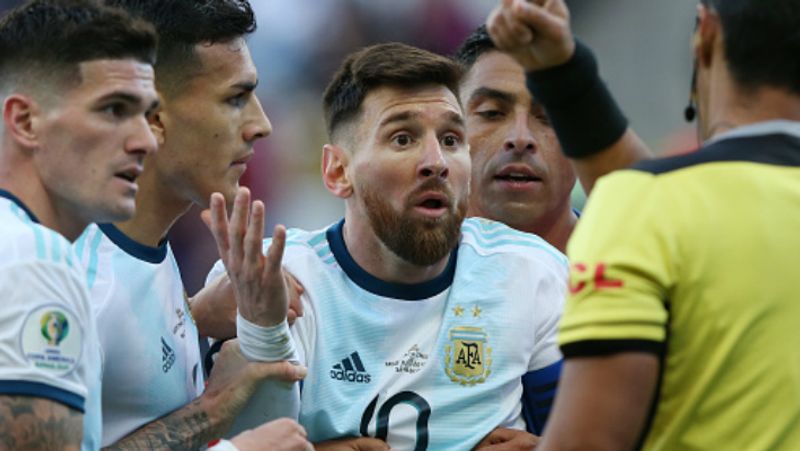 argentine football player messi ban for 3 months