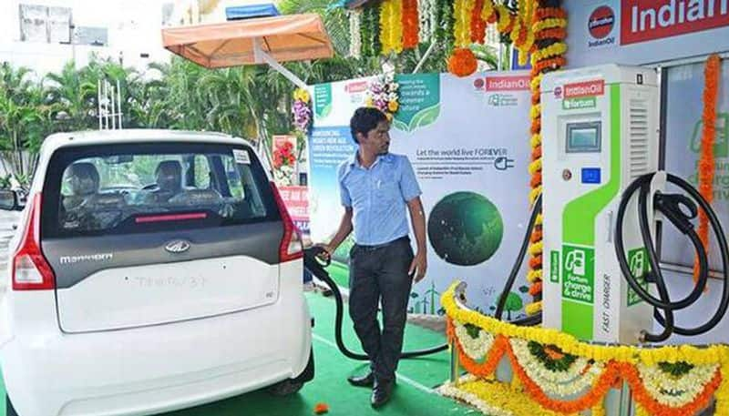 Electric Vehicle charging Stations Installation pick up mood in India