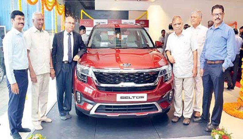 SUV Kia Seltos unveiled in Hyderabad