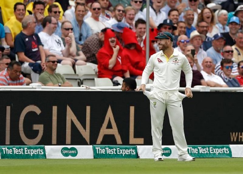 England vs Australia test David warner epic reply for fans sandpaper chants