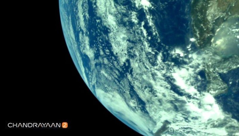 Chandrayan 2 captured earth photos released