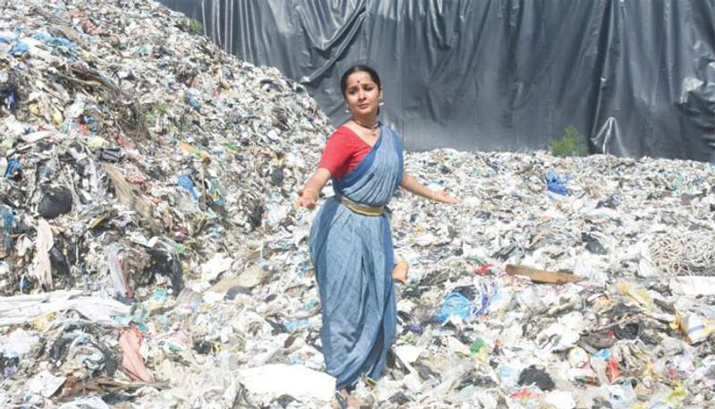 classical dance against dumping waste