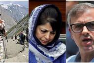 Omar and Mehbooba under house arrest, Section 144 as well as schools and colleges closed