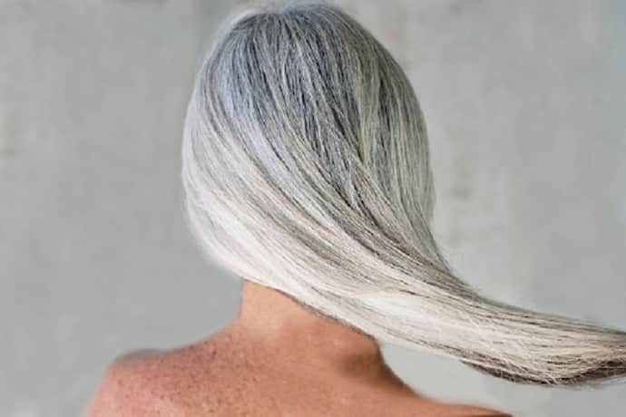 Grey hair