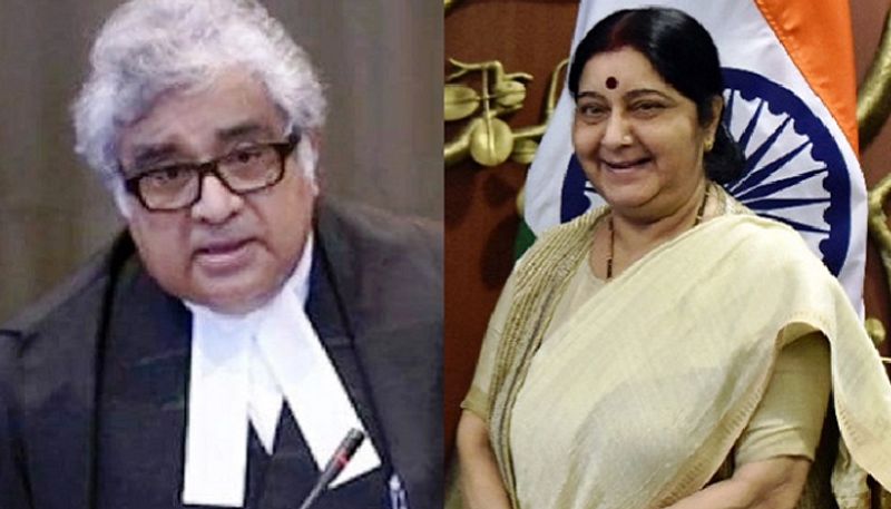 Come and collect your Re 1 fee tomorrow Sushma Swaraj to Harish Salve an hour before her death