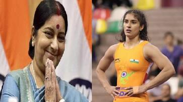 Sushma Swaraj tweet changed Vinesh PhogatWr wrestling career