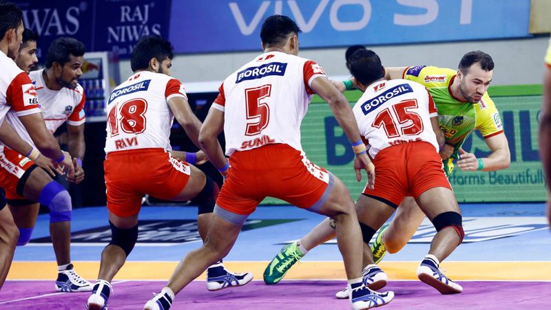 Pro kabaddi 2019 Haryana Steelers Beat Patna Pirates by 35-26 points