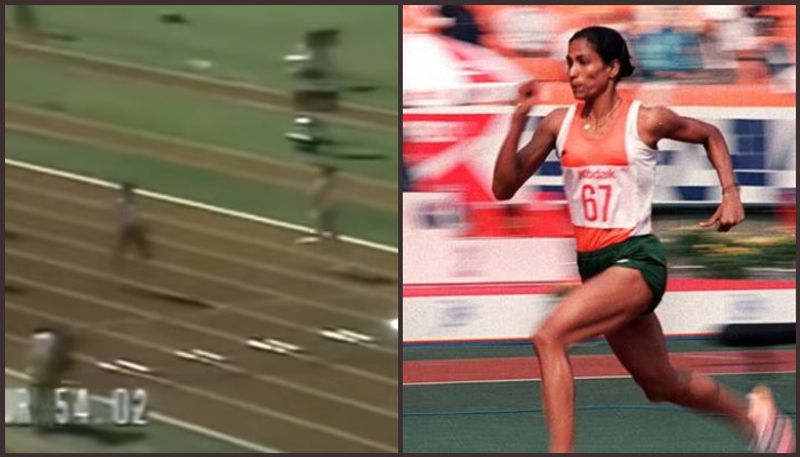 PT USHA 400m Hurdles 1984 Olympics Lost Bronze by 0 01 Seconds