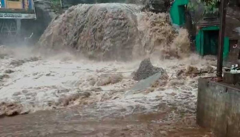 Heavy Monsoon Rain Lashes In Chikkamagaluru