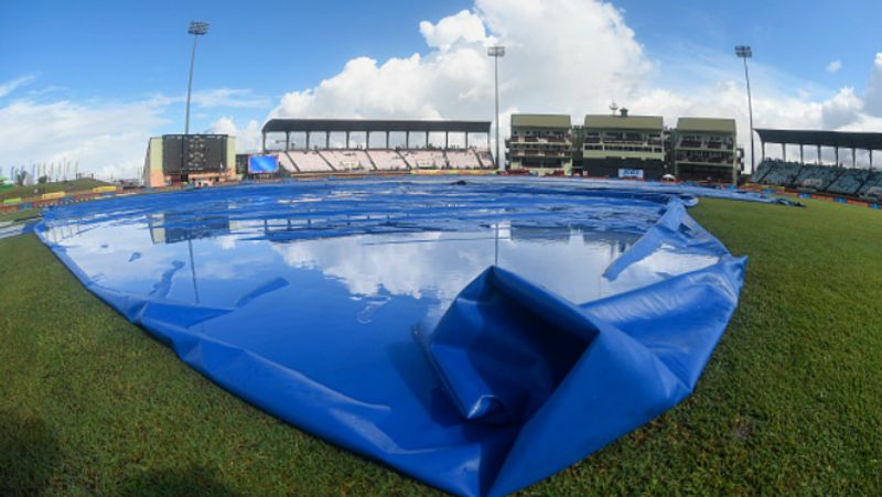 India vs West Indies 1st ODI Rain forces abandonment after Chris Gayle Create Unique Milestone