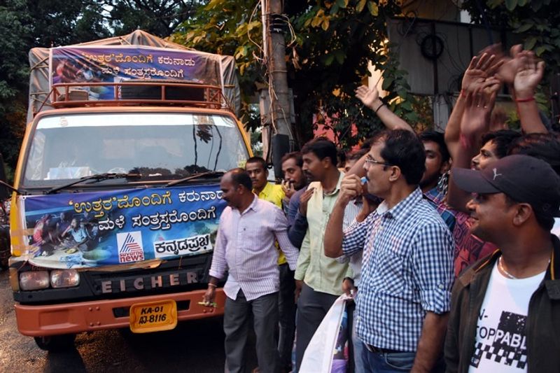 North Karnataka floods: Suvarna News Kannada takes initiative to provide relief materials to victims