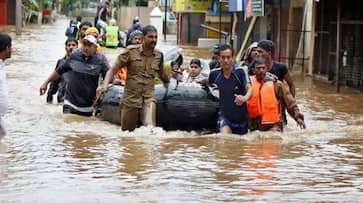 Nearly 100 people died in floods and rains in three states