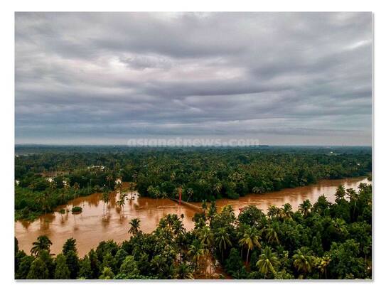 Trouble rains, sky raining from north to south