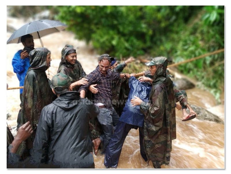 facebook post of Nelson Joseph about heavy rain in kerala and spending fake news