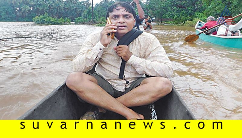 Kannada prabha Ground reporter Vasanthkumar Kathagala Uttara Karnataka flood experience