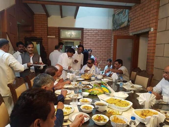 siddharamaiah lunch