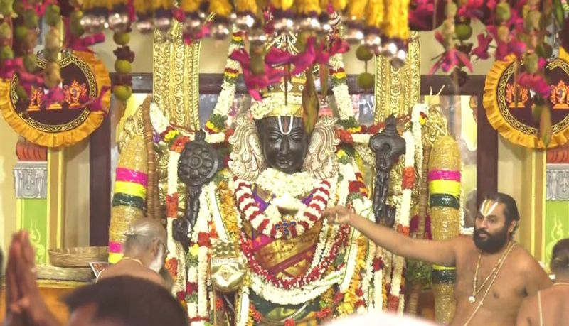 athivarathar to be kept in ananthasaras pond tonight