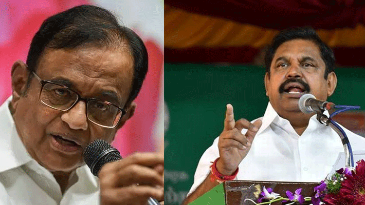 Chidambaram only a burden on Earth says Tamil Nadu CM Palaniswami