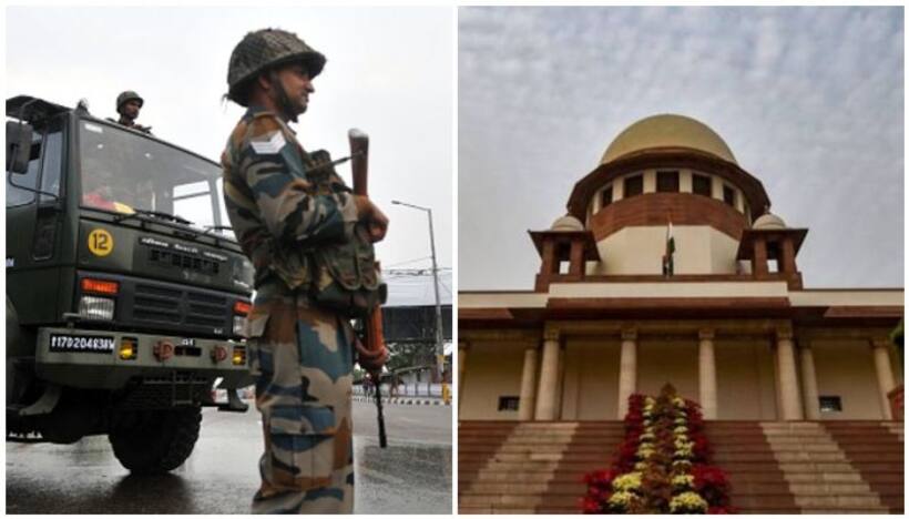 जम्मू कश्मीर के मामले में सुप्रीम कोर्ट ने दिया सरकार का साथ, पाबंदियां हटाने से किया इनकार
