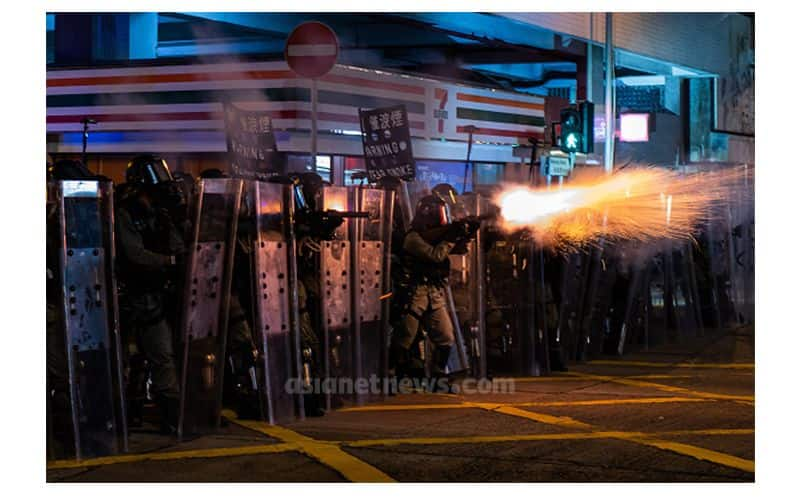 China Military Crackdown In Hong Kong Airport Spell Terrible