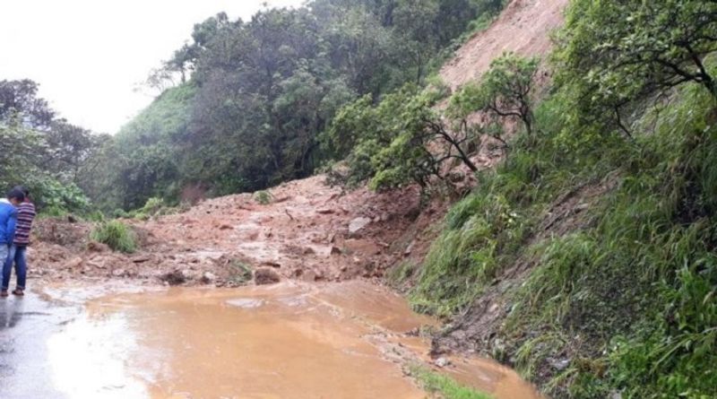 Trench in Charmadi Ghat road mangalore