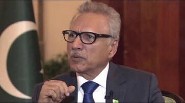 pakistani president asif alvi threatening india for war