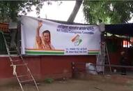 Along with Sonia's entry in Congress, Rahul has also 'exit' from posters