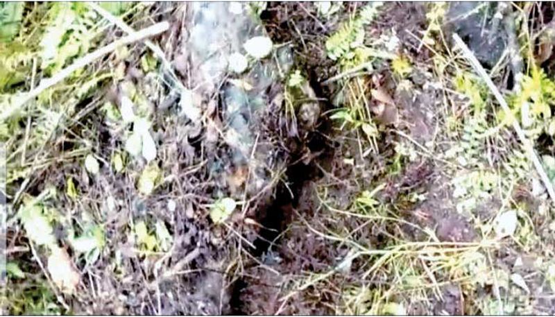 Cracks Found In Kodagu Virajpet Ayyappa Hill