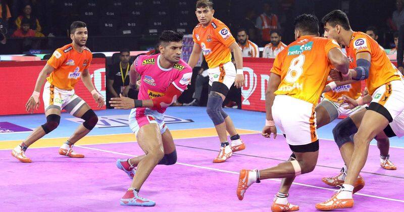 PKL 7 Deepak Niwas Hooda shines as Jaipur Pink Panthers Beat Puneri Paltan