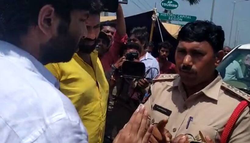 డ్రోన్ కెమెరాతో చంద్రబాబు నివాసం ఫోటోలు, వీడియోలు: టీడీపీ ఫైర్