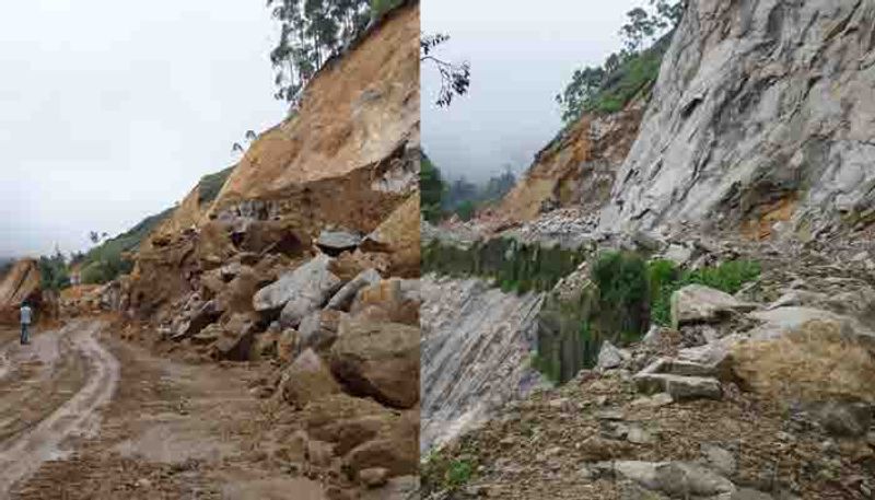 experts visit idukki gap road land slide spot