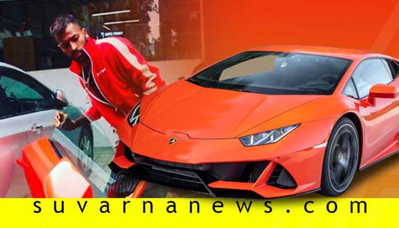 All rounder Hardik pandya buy a new Lamborghini huracan evo car